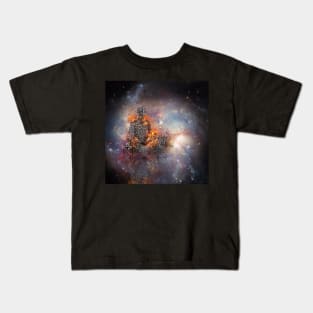 Space meditation Kids T-Shirt